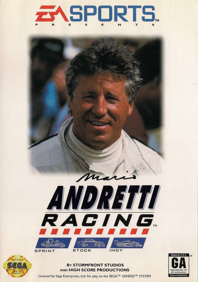 Mario Andretti Racing (Sega Genesis)