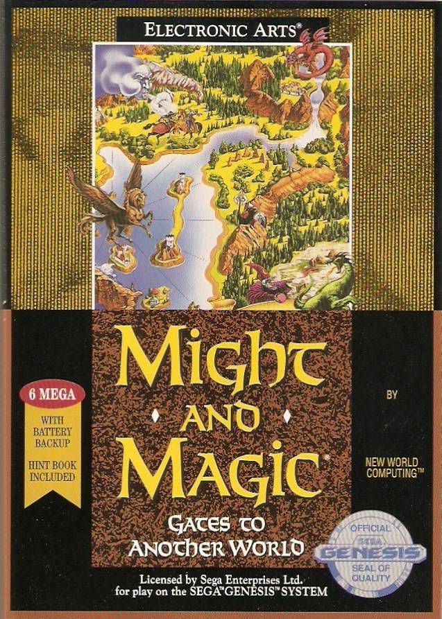 Might and Magic Gates to Another World (Sega Genesis)