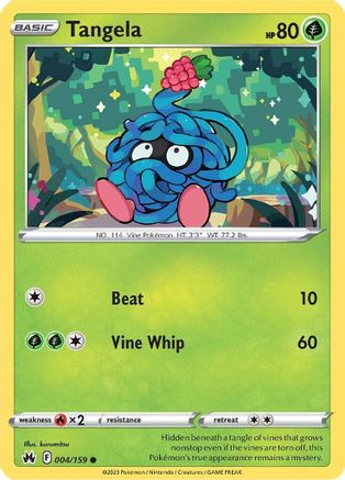 Tangela 004/159 - Crown Zenith - Golden Apple Comics