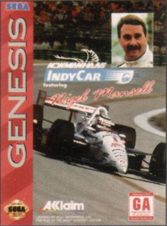 Newman Haas Indy Car featuring Nigel Mansell (Sega Genesis)