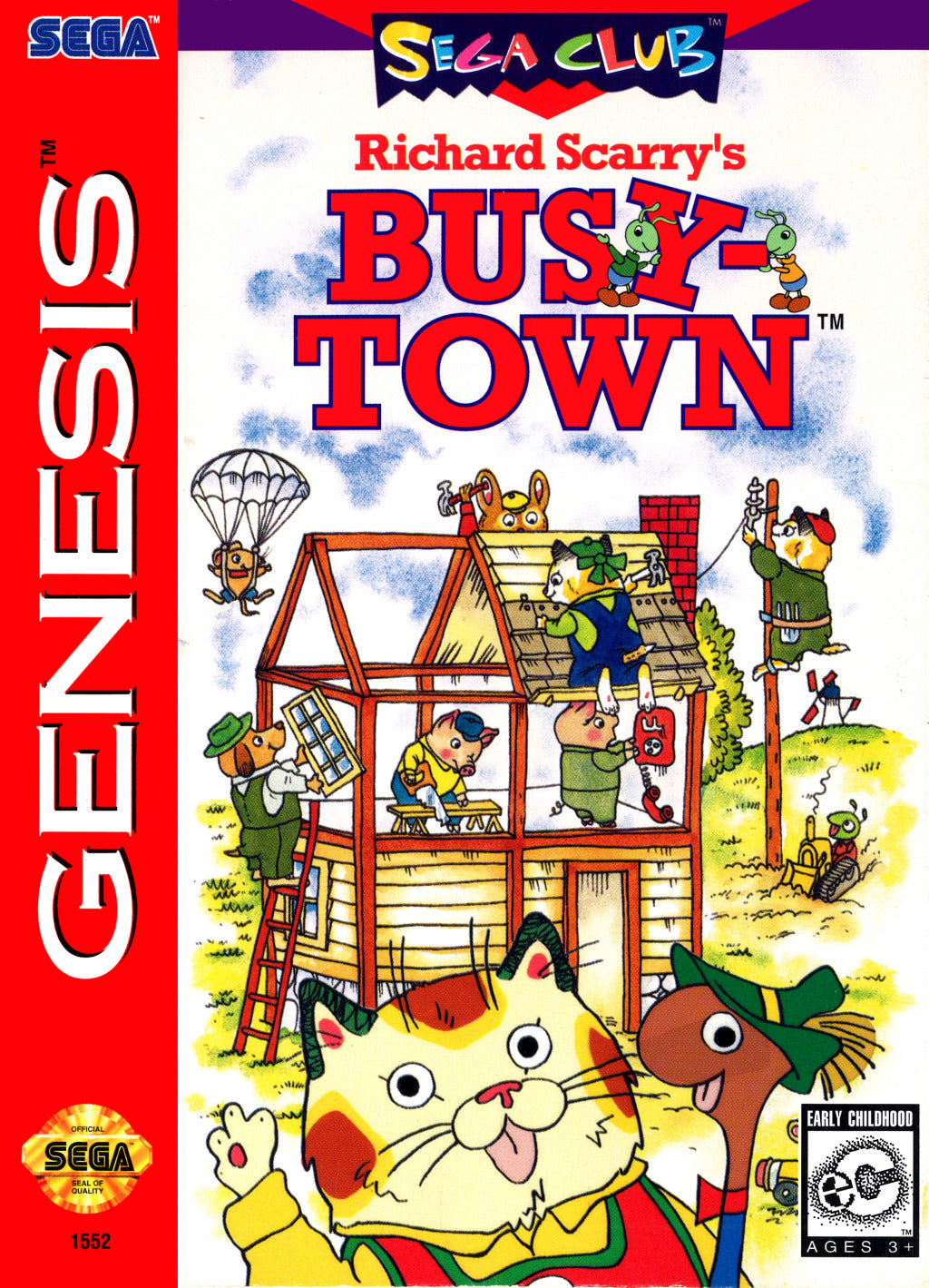 Richard Scarry's BusyTown (Sega Genesis)