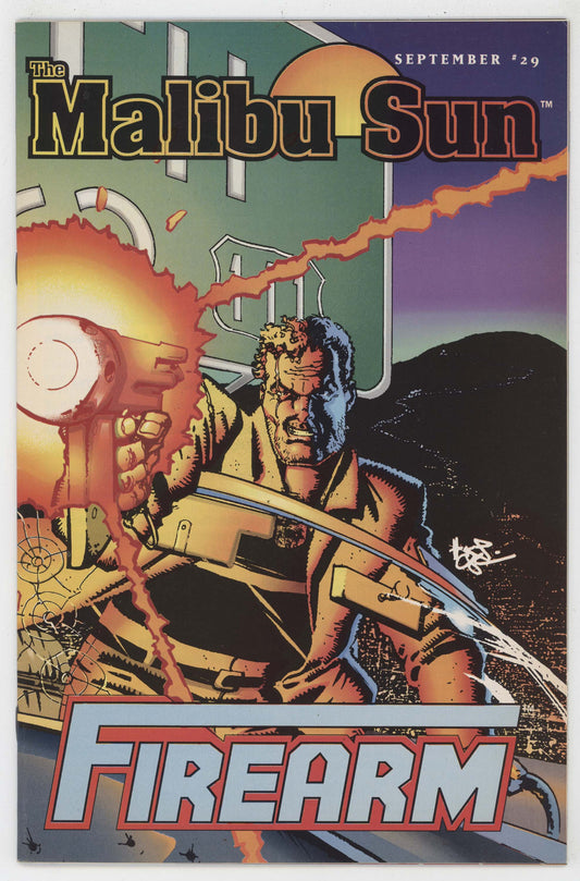 Malibu Sun 29 1993 NM- 9.2 Ultraverse Firearm Howard Chaykin