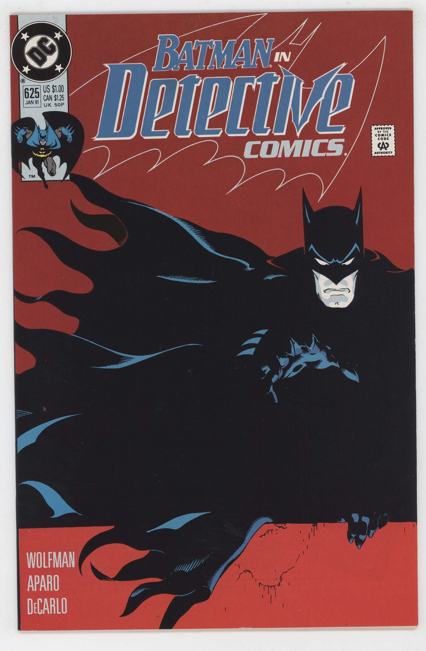 Detective Comics 625 DC 1991 NM+ 9.6 Michael Golden