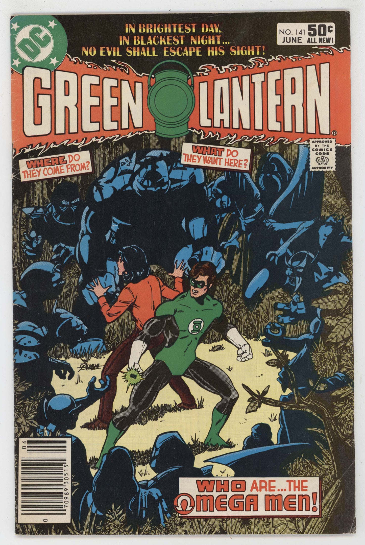 Green Lantern 141 1981 FN VF 1st Omega Men George Perez Marv Wolfman