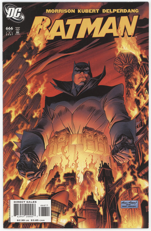 Batman 666 DC 2007 NM 9.4 1st Damian Wayne Professor Pyg Grant Morrison