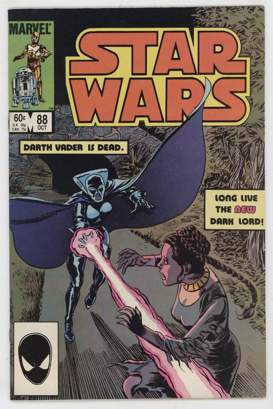 Star Wars 88 Marvel 1984 VF Princess Leia 1st Lumina Bob McLeod