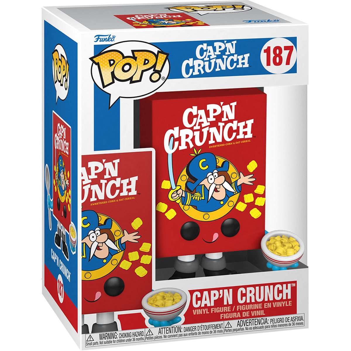 Funko Pop! Cap'N Crunch Cereal Box