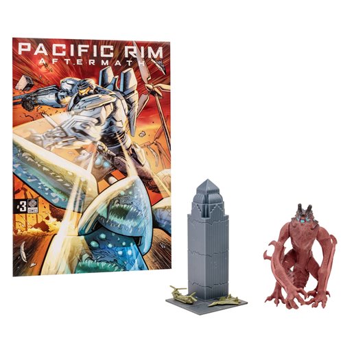 McFarlane Toys Pacific Rim Kaiju Wave 1 4-Inch Scale Action Figure with Comic Book - Choose a Figure