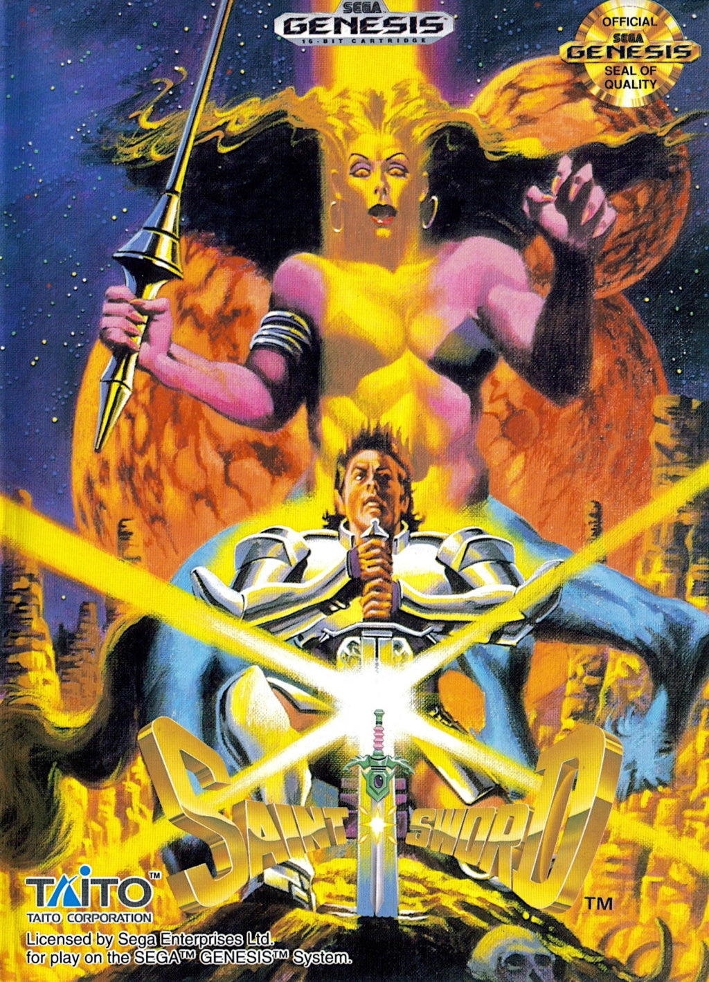 Saint Sword (Sega Genesis)