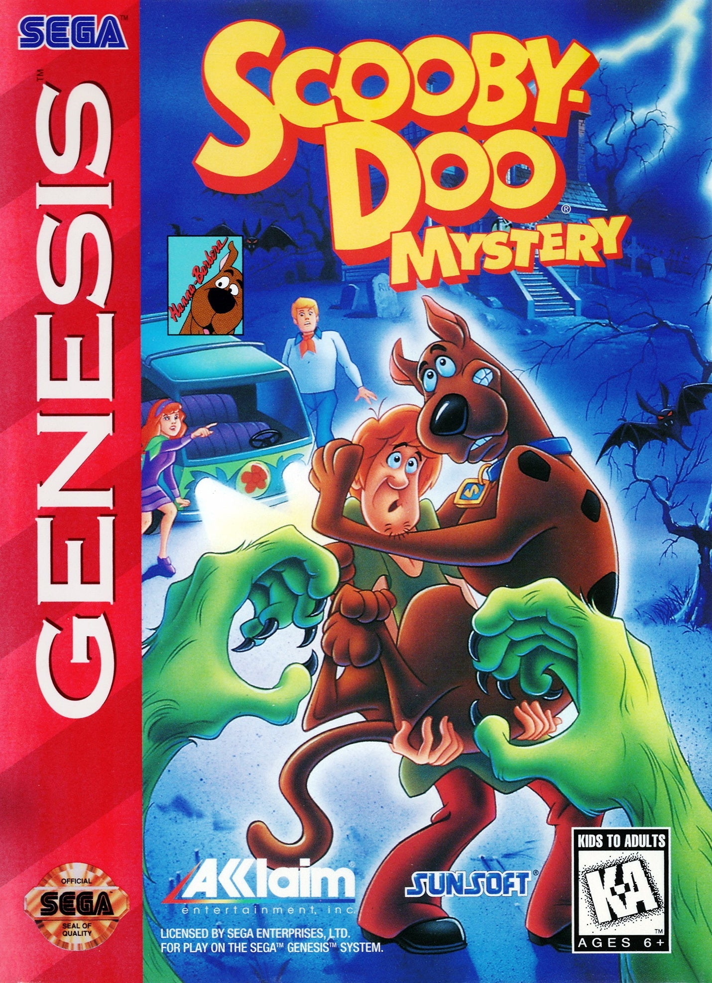 Scooby-Doo Mystery (Sega Genesis)