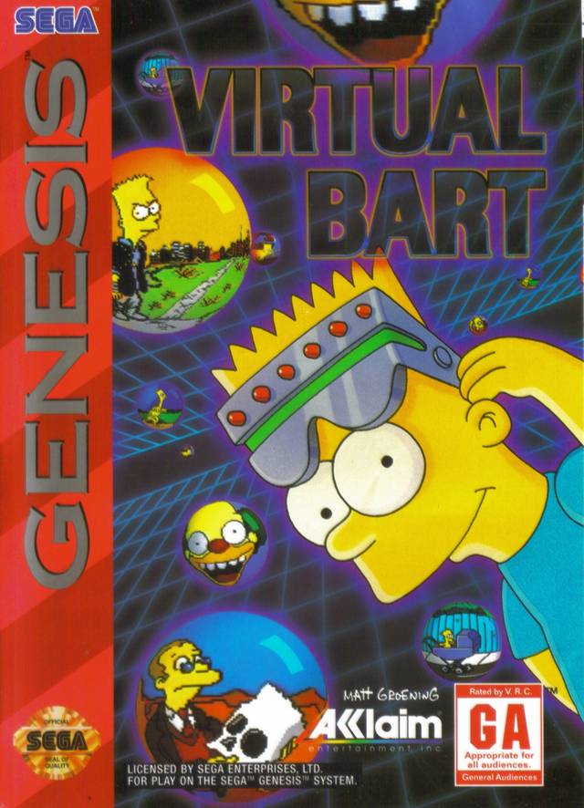 Virtual Bart (Sega Genesis)