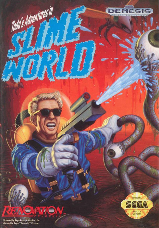 Todd's Adventures in Slime World (Sega Genesis)