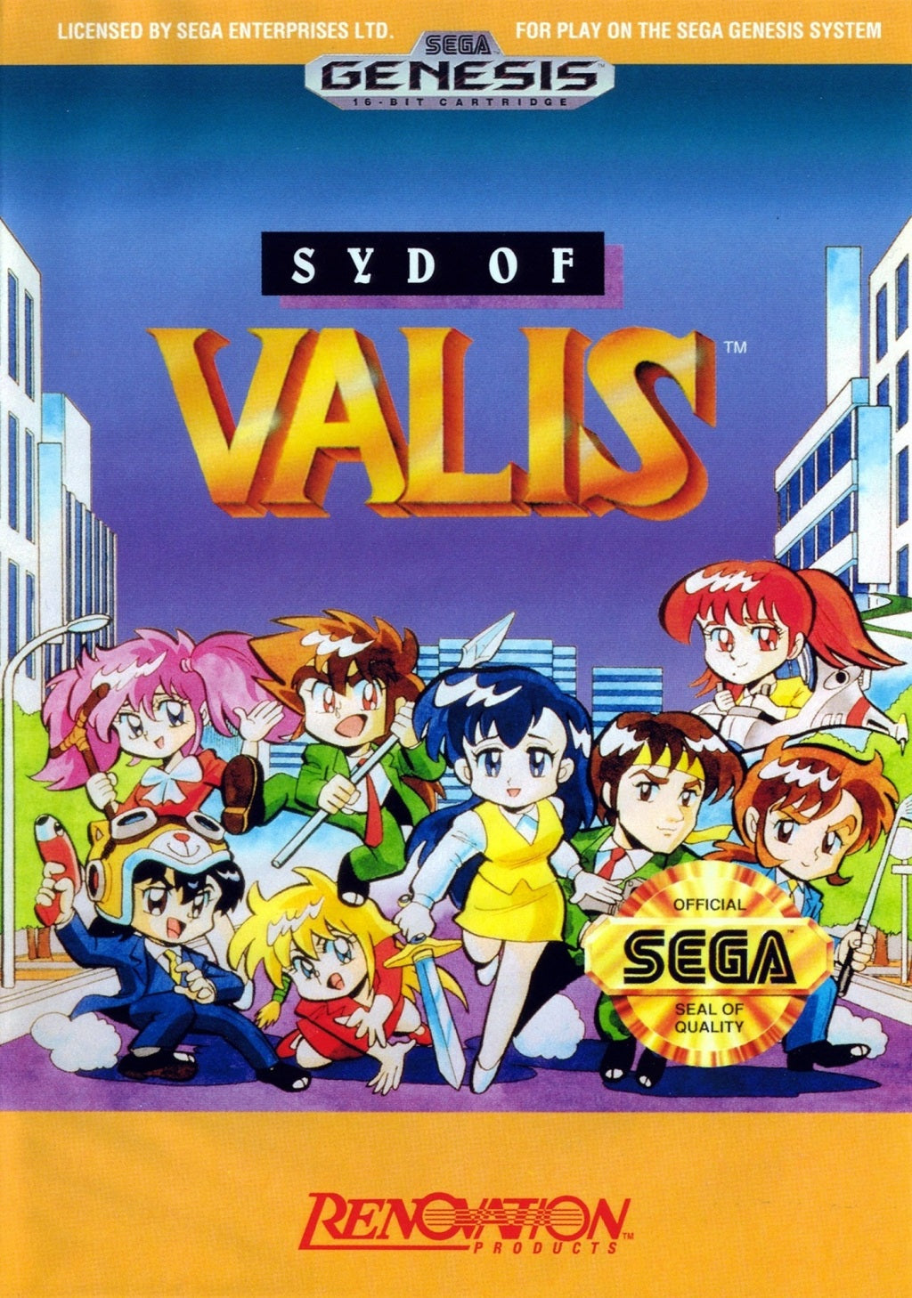 Syd of Valis (Sega Genesis)