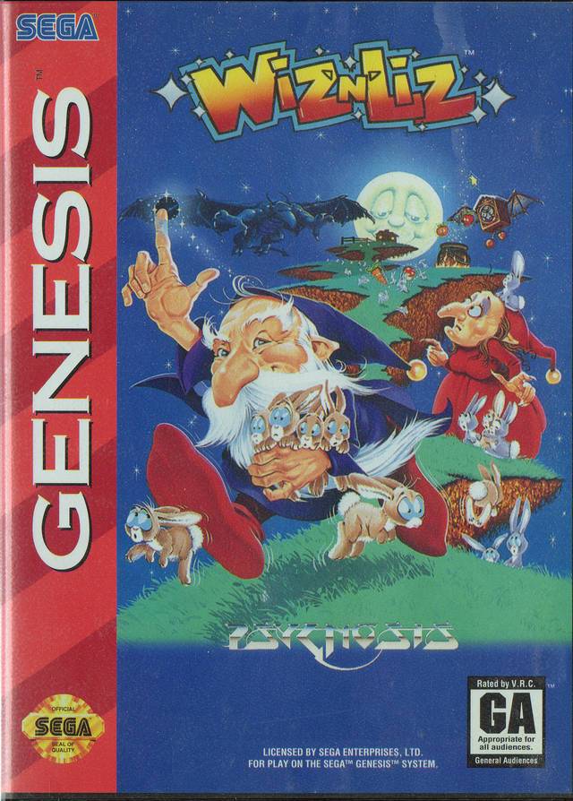 Wiz 'n' Liz (Sega Genesis)