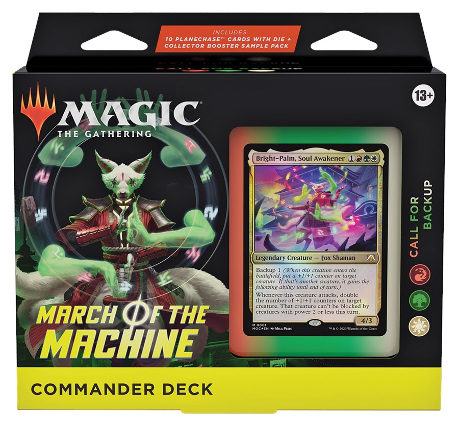 March of the Machine Commander Deck - Call For Backup [MOC]