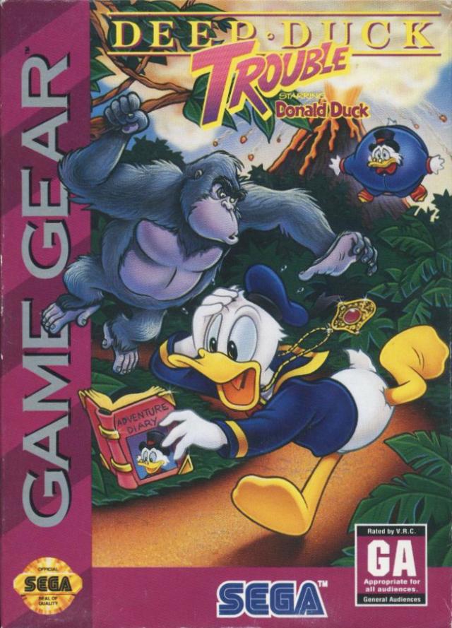 Walt Disney's Deep Duck Trouble (Sega Game Gear)