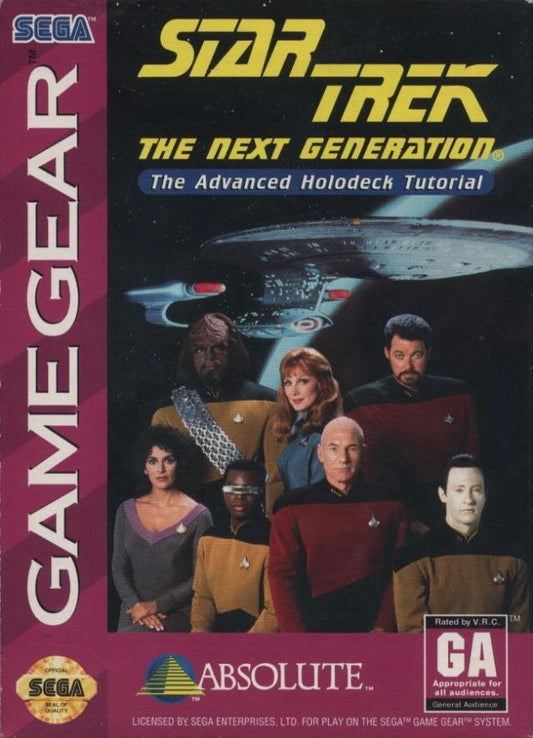 Star Trek the Next Generation Advanced Holodeck Tutorial (Sega Game Gear)