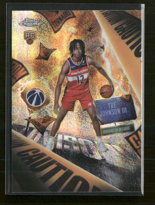 2025-26 Topps Chrome Advisory Tre Johnson III #AD-6 - Golden Apple Comics