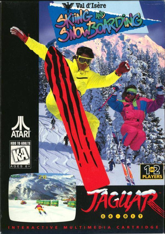 Val d'Isere Skiing and Snowboarding (Atari Jaguar)