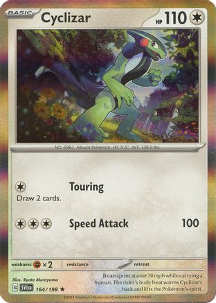 Cyclizar 164/198 - SV01 Scarlet & Violet Base Set Holofoil