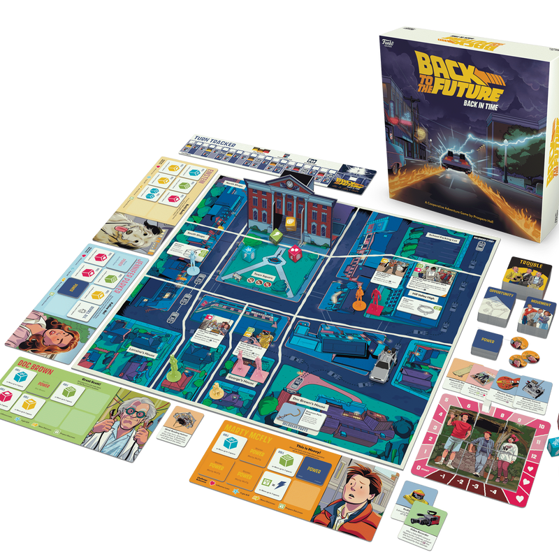FunkoVerse: Back to the Future - Back in Time Board Game - Golden Apple Comics