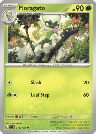 Floragato 014/198 - SV01 Scarlet & Violet Base Set