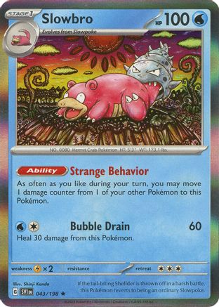 Slowbro 043/198 - SV01 Scarlet & Violet Base Set Holofoil