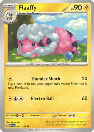 Flaaffy 067/198 - SV01 Scarlet & Violet Base Set
