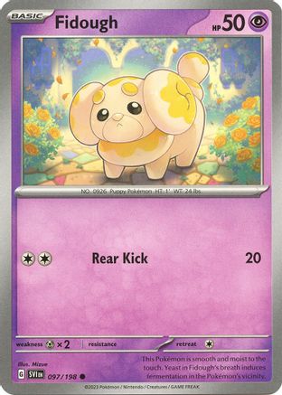 Fidough 097/198 - SV01 Scarlet & Violet Base Set