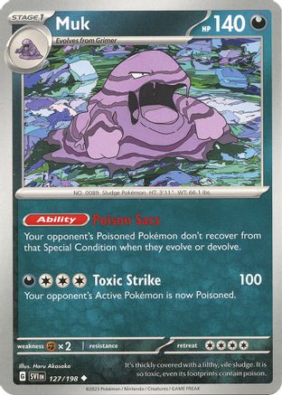 Muk 127/198 - SV01 Scarlet & Violet Base Set