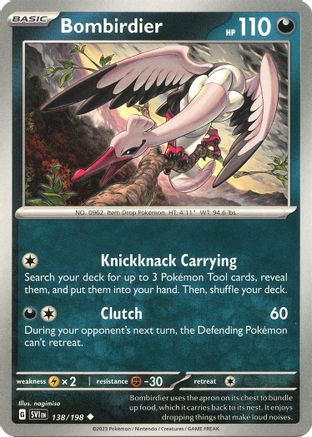 Bombirdier 138/198 - SV01 Scarlet & Violet Base Set