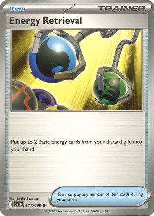 Energy Retrieval 171/198 - SV01 Scarlet & Violet Base Set