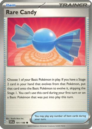 Rare Candy 191/198 - SV01 Scarlet & Violet Base Set