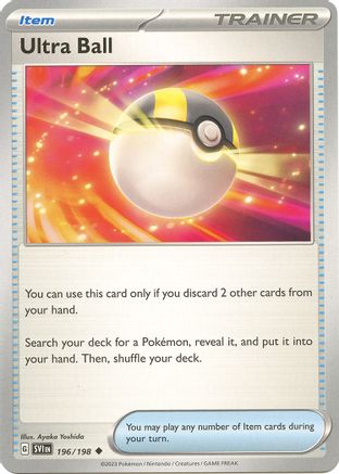 Ultra Ball 196/198 - SV01 Scarlet & Violet Base Set