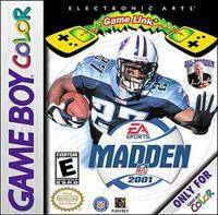 Madden NFL 2001 (Gameboy Color)