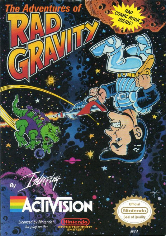 The Adventures of Rad Gravity (Nintendo NES)