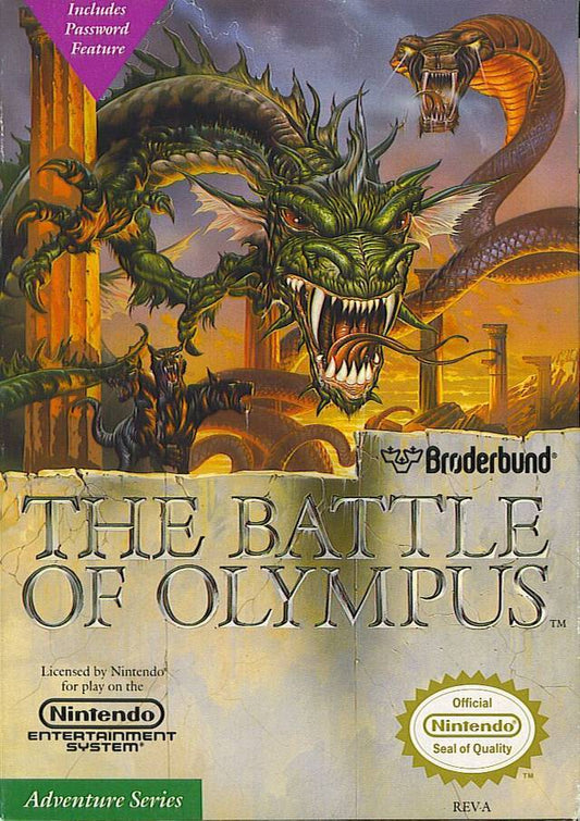 The Battle of Olympus (Nintendo NES)