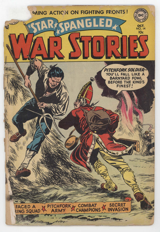 Star Spangled War Stories 14 DC 1953 PR Leonard Starr Carmine Infantino Joe Giella
