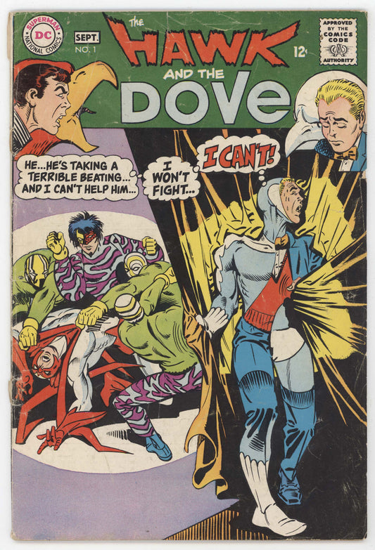 Hawk And The Dove 1 DC 1968 GD Steve Ditko Steve Skeates