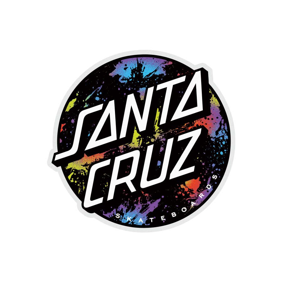 Santa Cruz Splatter Dot 3" Sticker