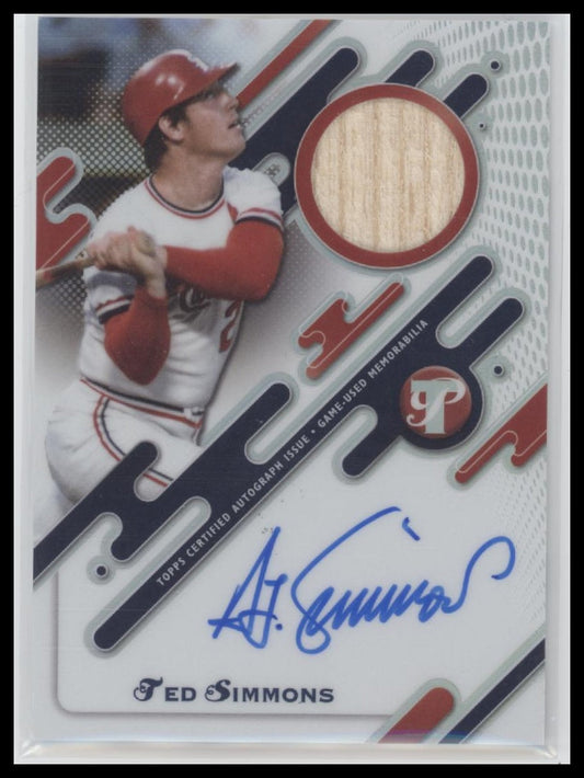 2025 Topps Pristine Pristine Pieces Autograph Relic Ted Simmons Auto #PPAR-TSS - Golden Apple Comics