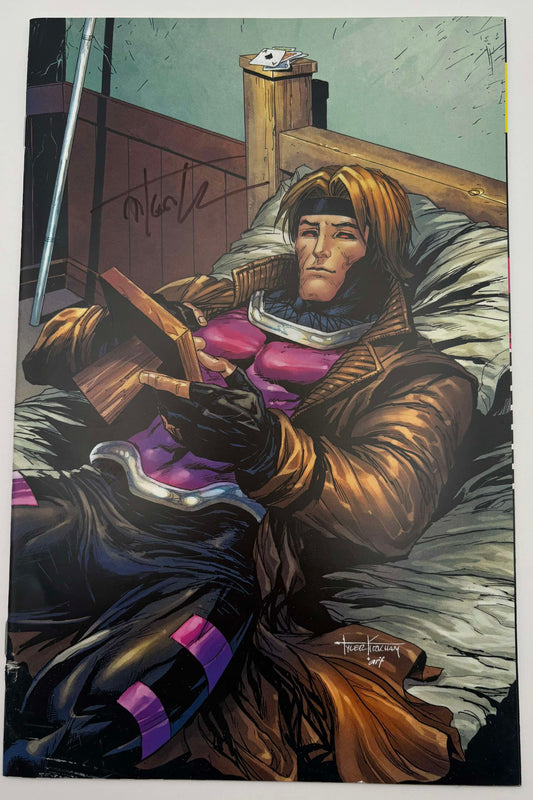 [Signed by Tyler Kirkham] X-MEN '97 1 UNKNOWN COMICS TYLER KIRKHAM EXCLUSIVE VIRGIN VAR [IN STOCK]