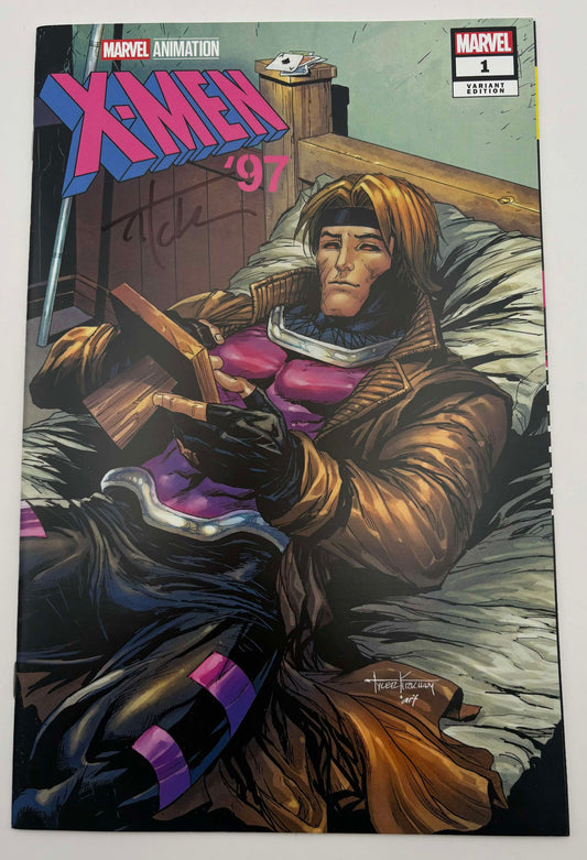 [Signed by Tyler Kirkham] X-MEN '97 1 UNKNOWN COMICS TYLER KIRKHAM EXCLUSIVE VAR [IN STOCK]