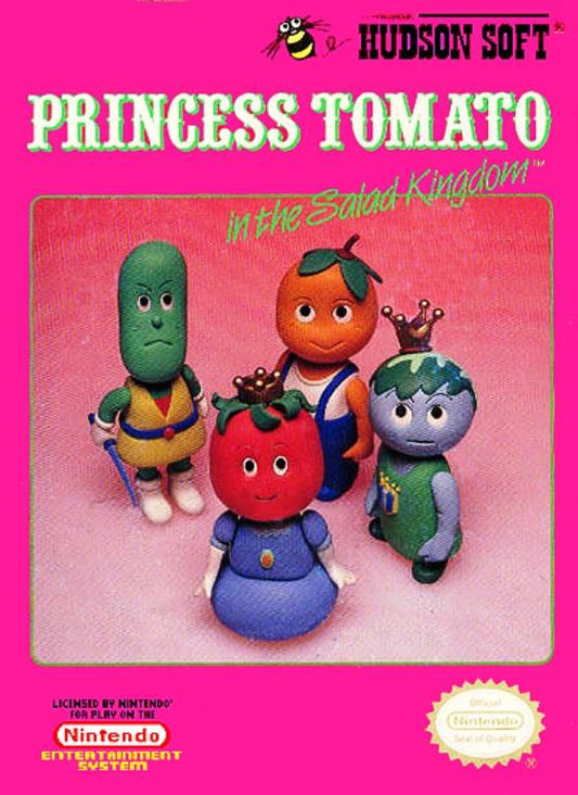 Princess Tomato in the Salad Kingdom (Nintendo NES)