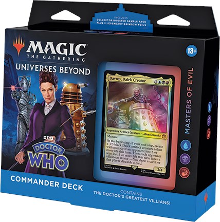 Universes Beyond: Doctor Who - Masters of Evil Commander Deck [WHO]