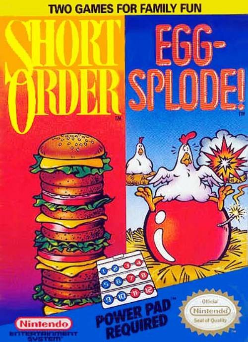 Short Order / Eggsplode! (Nintendo NES)