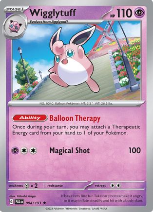 Wigglytuff 084/193 - SV02 Paldea Evolved Holofoil