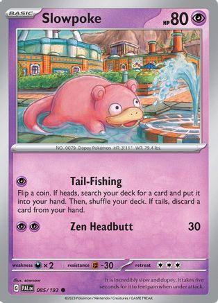 Slowpoke 085/193 - SV02 Paldea Evolved