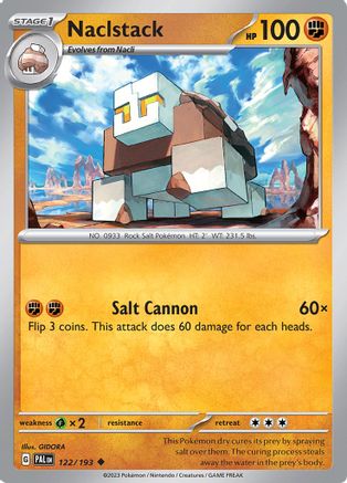 Naclstack 122/193 - SV02 Paldea Evolved