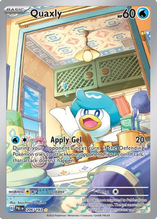 Quaxly 206/193 - SV02 Paldea Evolved Holofoil